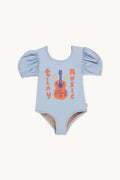 In Stock 2026 New Summer Baby Girl Swimsuit Seaside Ruffle Swimwear Boy Board Shorts Printed Children Bikinis Monokini