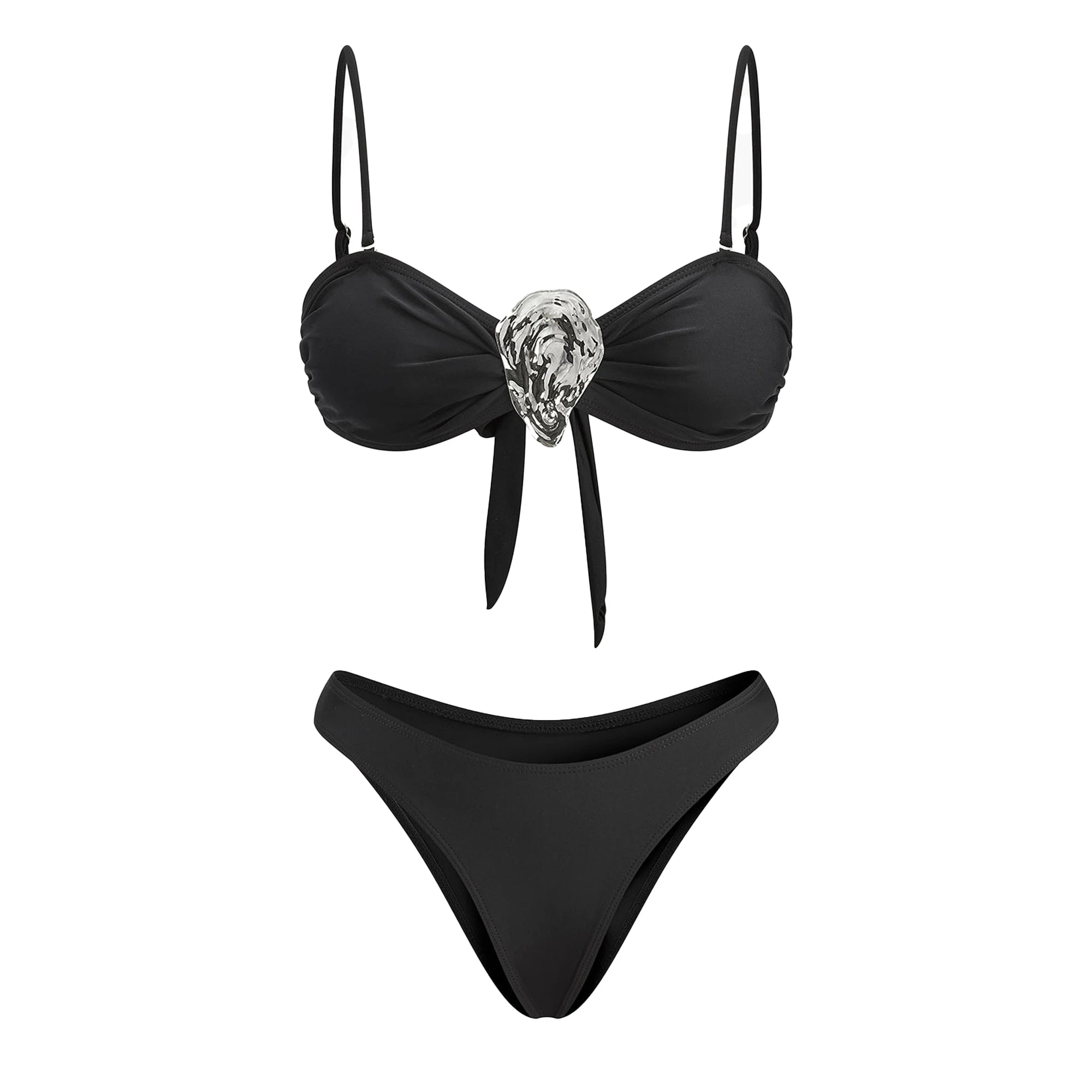 Bikini Bandage Swimsuit High Waist Swimwear for Women Brazilian Bikini 3 Pcs Bathing Suits Summer Female