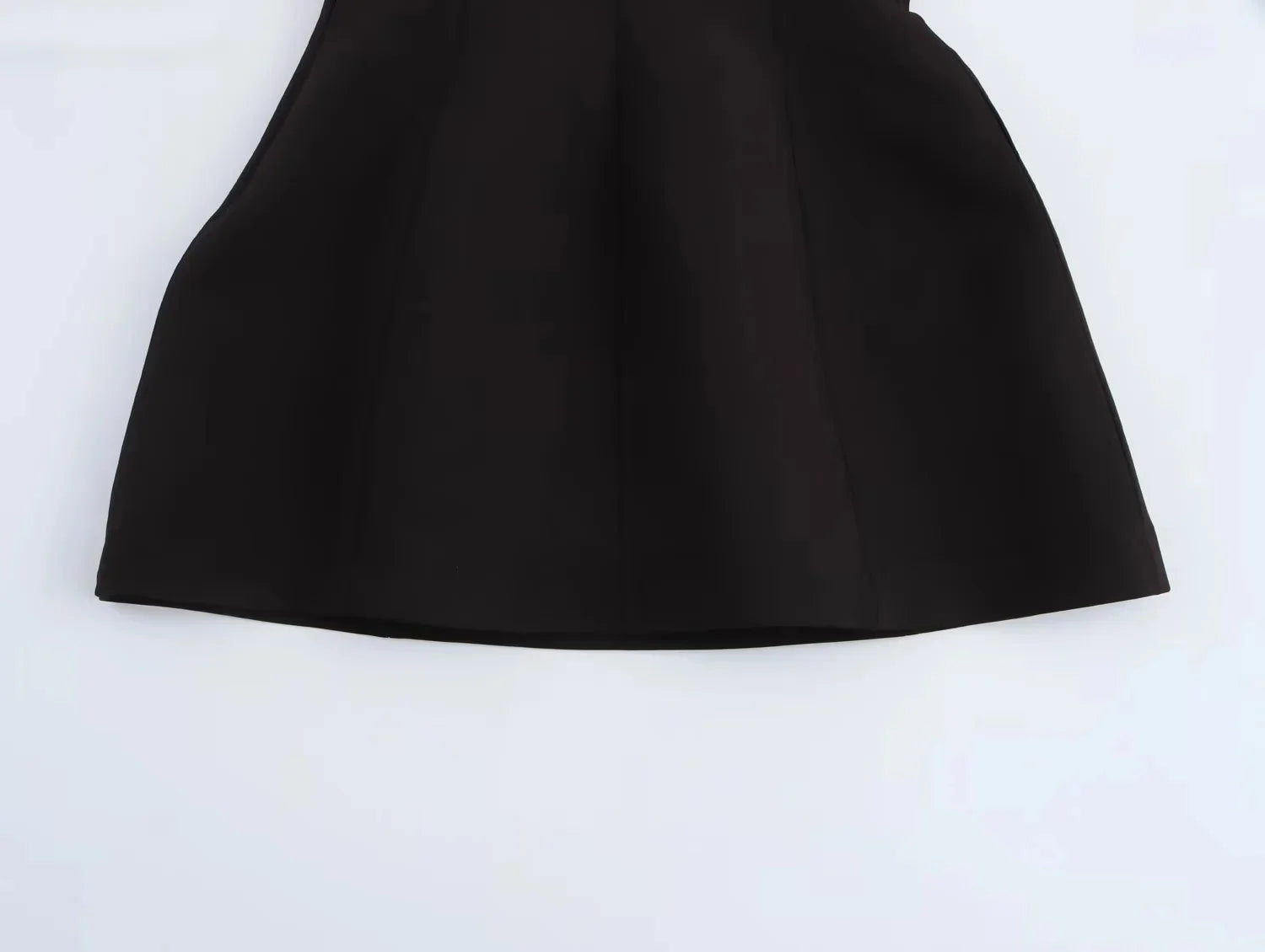 KONDALA 2026 Spring Summer Elegant Strapless Women Dresses Fashion Casual Patchwork Sleeveless Solid Zipper Chic Ladies Dresses