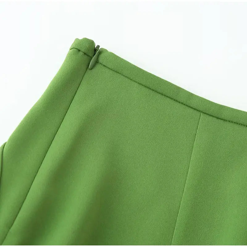 High Waist Asymmetrical Hem Midi Skirt Ruffle Flowy Irregular Hem A Line Skirts 2026 Summer Elegant Casual Vacation Chic Outwear