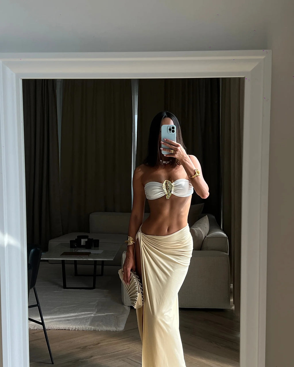 Bikini Bandage Swimsuit High Waist Swimwear for Women Brazilian Bikini 3 Pcs Bathing Suits Summer Female