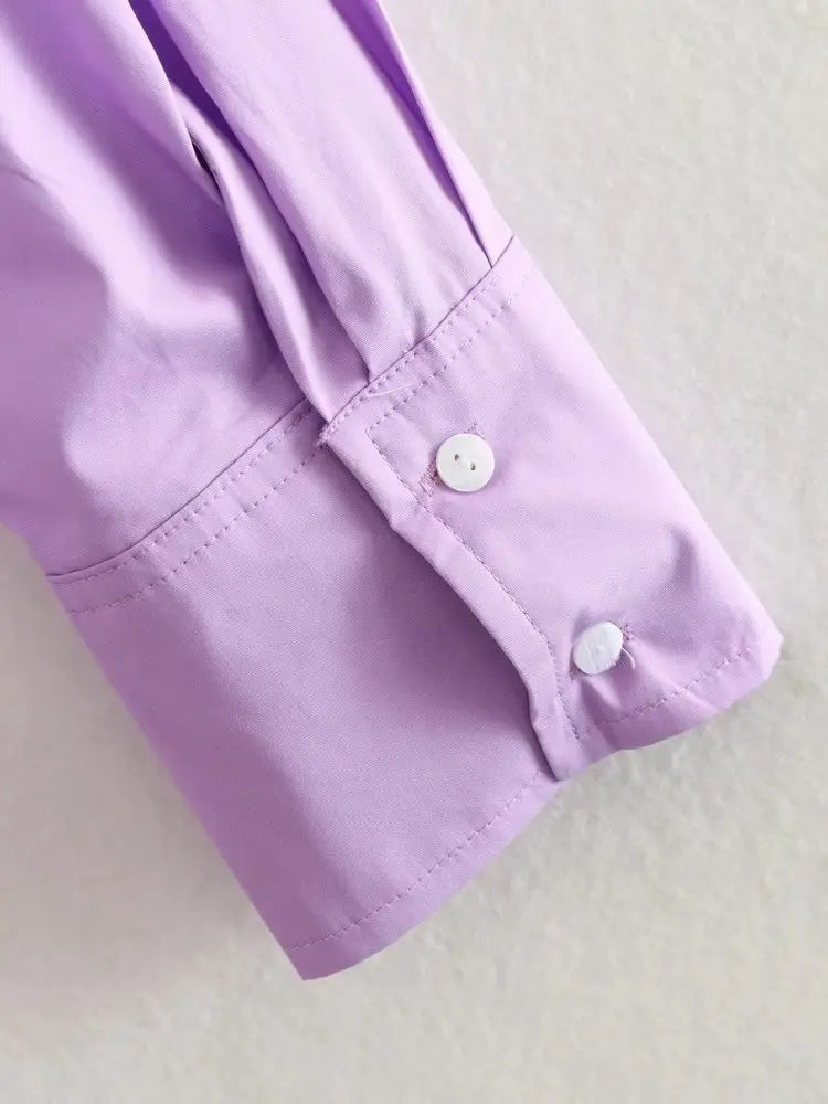 MUJER Women Shirt Multicolour Button Up Shirt Women Summer Long Sleeve Top Female Streetwear Oversize Shirts And Blouses Women